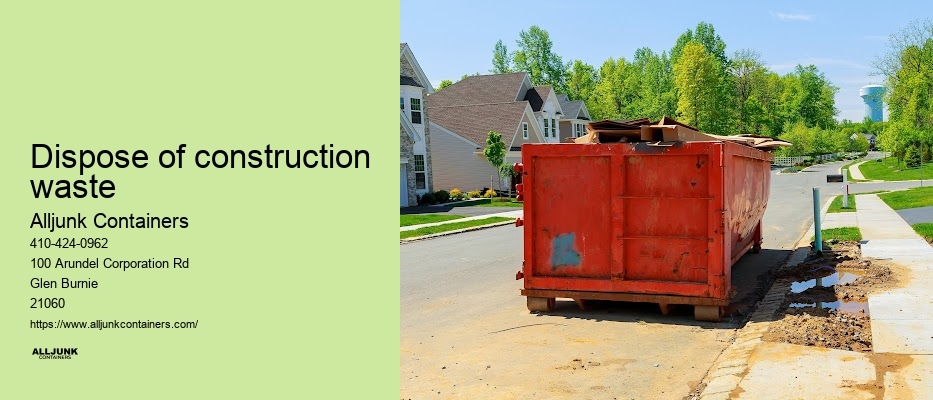 Dumpster rental Baltimore MD