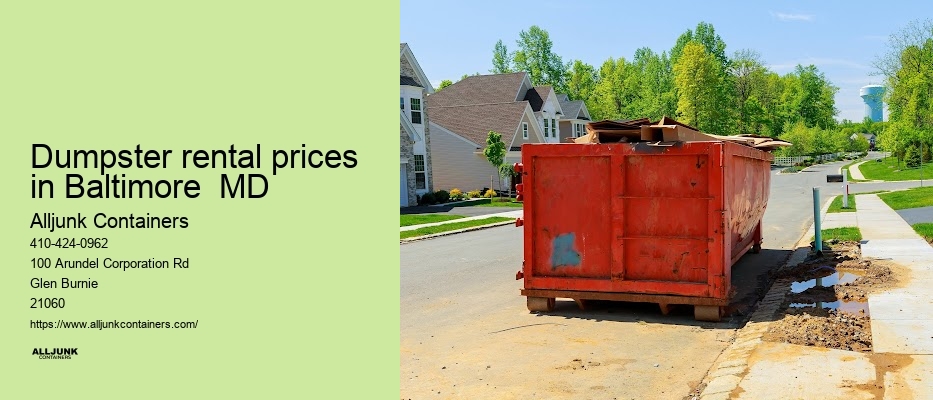 Solid waste Baltimore county