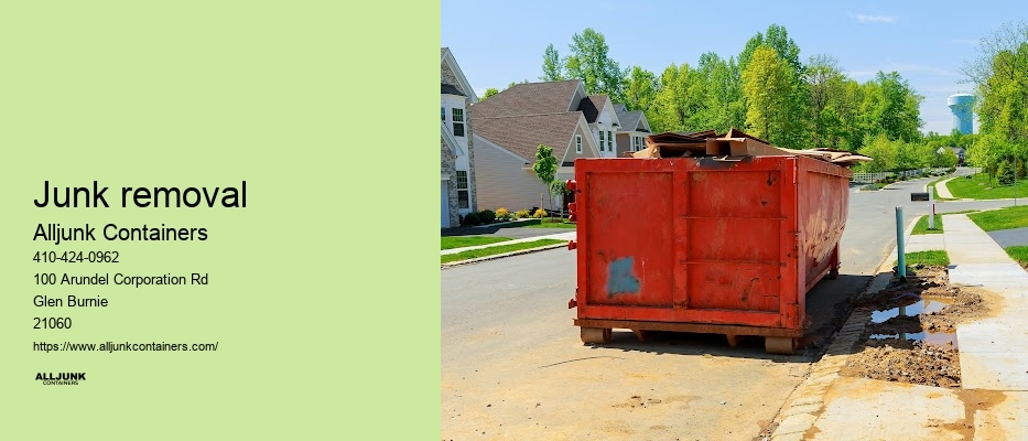 Construction dumpster sizes